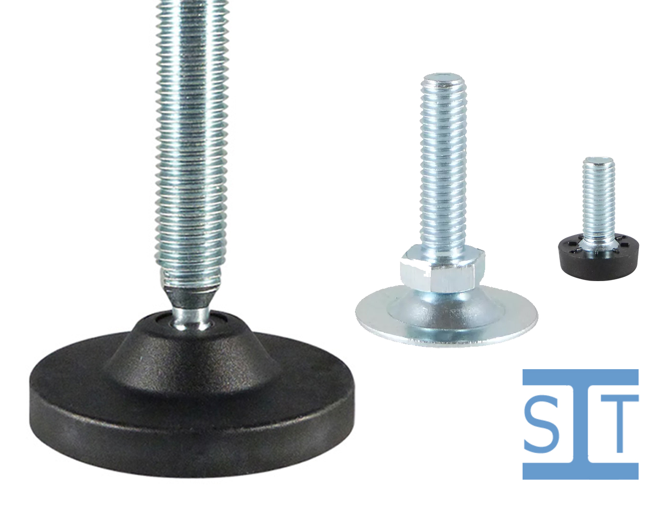 Adjustable feet - steel